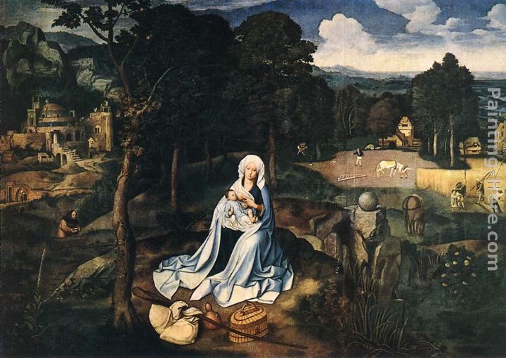 Joachim Patenier Rest during the Flight to Egypt